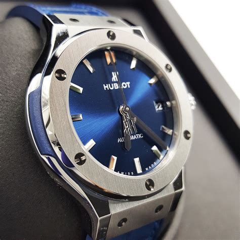 hublot classic fusion blue|hublot classic fusion watches.